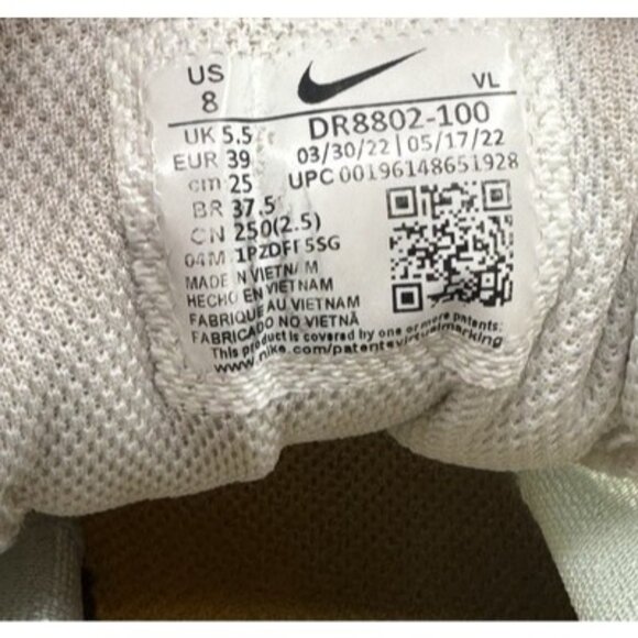 Nike Air Winflo 9 Premium Back In A Wink Sneakers Running Shoes Women Size 8 - Picture 10 of 10